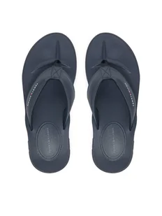 Tommy Hilfiger Japonki Molded Comfort Th Beach Sandal FM0FM05508 Granatowy - Klapki i japonki męskie - miniaturka - grafika 1