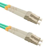 Patchcordy - Qoltec Patchcord Światłowodowy LC/UPC-LC/UPC MM 50/125 OM4 10m 54347 - miniaturka - grafika 1