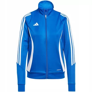 Bluza damska adidas Tiro 24 Training niebieska IR7494 S - Bluzy damskie - miniaturka - grafika 1