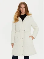 Kurtki damskie - Guess Parka Maite W4BL56 WGL30 Écru Regular Fit - miniaturka - grafika 1