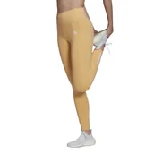 Legginsy - Legginsy damskie Adidas Hyperglam Aeroready sportowe pomarańczowe-L - miniaturka - grafika 1