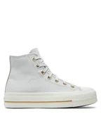 Trampki damskie - Converse Trampki Chuck Taylor All Star Lift Platform Tailored Lines A08237C Szary - miniaturka - grafika 1