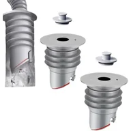 Akcesoria i części do pralek i suszarek - 2 szt. Korek antyzapachowy do pralki, uszczelka węża pralki 45-50 mm, korek uszczelniający węża spustowego - miniaturka - grafika 1