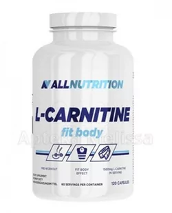 123ratio ALLNUTRITION L-Carnitine fit body 120 kaps 3225262 - Spalacze tłuszczu - miniaturka - grafika 1