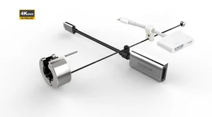 Vivolink PROADRING10S adapter kablowy HDMI Srebrny - Adaptery i przejściówki - miniaturka - grafika 1
