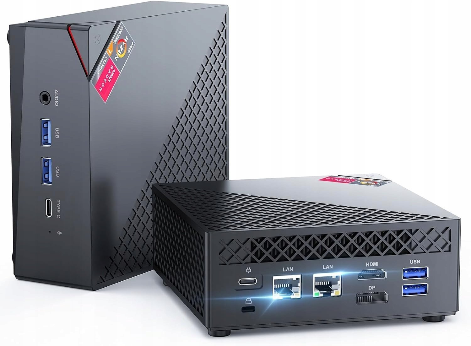 NiPoGi AM06 PRO Mini PC W-11 Pro MD Ryzen 7 5825U 16 GB DDR4 512 GB SSD