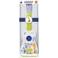 Instrumenty muzyczne dla dzieci - Askato Gitara ukulele zielona - Askato - miniaturka - grafika 1