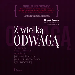 Z wielką odwagą Brene Brown MP3) - Audiobooki - biznes i ekonomia - miniaturka - grafika 1