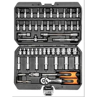 Zestawy narzędziowe - NEO-TOOLS Klucze nasadowe 1/4" zestaw 53 el. 08-683 - miniaturka - grafika 1