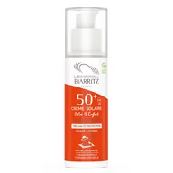 Balsamy i kremy do opalania - Laboratoires de Biarritz Alga Maris Krem z filtrem SPF 50 dla dzieci 50 ml - miniaturka - grafika 1