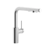 Baterie kuchenne - Bateria kuchenna Flick z wyciąganą wylewką i filtrem B Pure srebrna KFA Armatura - miniaturka - grafika 1