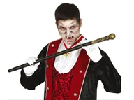 Dodatki do strojów karnawałowych - Guirca Laska czarodzieja - 80 cm - 1 szt. GU18700 - miniaturka - grafika 1