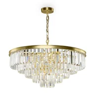 Lampy sufitowe - Maytoni Maytoni lampa wisząca Revero 12xE14 mosiądz MOD085PL-12BS MOD085PL-12BS - miniaturka - grafika 1