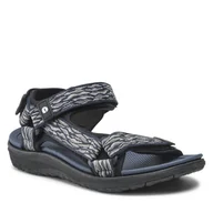 Sandały męskie - Sandały HI-TEC - Hanar SL-SS22-HT-03 Blazer/Black - miniaturka - grafika 1