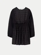 Sukienki i spódniczki dla dziewczynek - Mayoral Sukienka elegancka 7977 Czarny Regular Fit - miniaturka - grafika 1