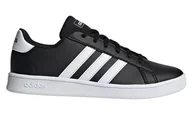 Buty dla dziewczynek - Adidas, Buty dziecięce, JR Grand Court 102, rozmiar 36 2/3 - miniaturka - grafika 1