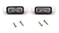 Oświetlenie samochodowe - akcesoria - Mercedes W164, X164, W251 lampki rejestracji LED 2szt - miniaturka - grafika 1