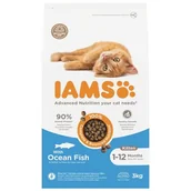Sucha karma dla kotów - Karma dla kota IAMS For Vitality Ryba oceaniczna 3 kg - miniaturka - grafika 1
