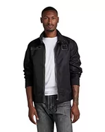 Kurtki męskie - G-STAR RAW Męska kurtka Harrington, czarna (dk Black C143-6484), M, Czarny (Dk Black C143-6484), M - miniaturka - grafika 1