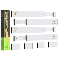 Meble modułowe i akcesoria - Antowin Oddzielnik Do Szuflad Regulowany Bambusowy (43-56 - miniaturka - grafika 1