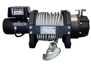 Wyciągarka elektryczna 25000 lbs 11,3 TON 24 V - Akcesoria do hydrauliki siłowej - miniaturka - grafika 2
