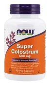 Witaminy i minerały - Now Foods NOW Super Colostrum 500mg 90vegcaps - miniaturka - grafika 1