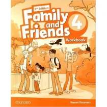 Oxford Naomi Simmons, Tamzin Thompson, Jenny Quintana Family and Friends 2E 4 WB OXFORD - Edukacja przedszkolna - miniaturka - grafika 1