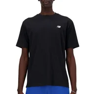 Koszulki męskie - Koszulka New Balance MT41509BK - czarna - miniaturka - grafika 1