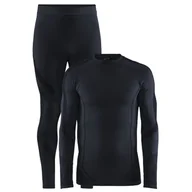 Bielizna sportowa męska - Zestaw męski Craft Core Dry Fuseknit Rozmiar: XL / Kolor: czarny - miniaturka - grafika 1