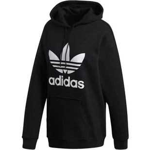 Adidas, Bluza damska, TRF HOODIE FM3307, czarny, rozmiar 32 - Bluzy damskie - miniaturka - grafika 1