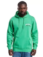 Bluzy męskie - JACK & JONES Męska bluza z kapturem Jorbrink Studio Sweat Hood, zielony, XXL - miniaturka - grafika 1
