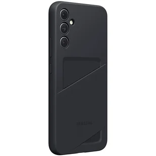Etui z klapką Samsung Card Slot Cover do Galaxy A34 5G Black (8806094920482) - Etui i futerały do telefonów - miniaturka - grafika 3