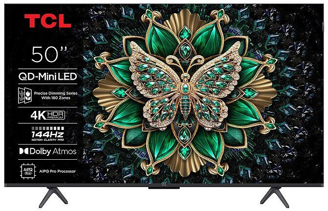 TCL 50C61K QLED 50'' 4K Ultra HD Google TV