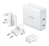 Ładowarki do telefonów - Anker PowerPort III 2x USB-C 60W + adaptery - miniaturka - grafika 1