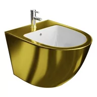 Bidety - Lavita Sofi bidet wiszący gold/white - miniaturka - grafika 1