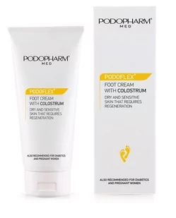 Podopharm PODOFLEX Krem do stóp z colostrum 75 ml 1F3D-95120 - Pielęgnacja stóp - miniaturka - grafika 1