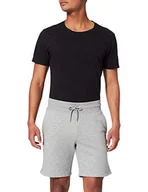 Spodenki damskie - GANT Męskie oryginalne szorty dresowe, szary melanż, 3XL - miniaturka - grafika 1