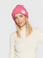 Czapki damskie - Tommy Jeans Czapka Elevated AW0AW14079 Różowy - miniaturka - grafika 1