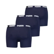 Majtki męskie - Bokserki męskie Puma EVERYDAY BOXER 3-PACK granatowe 93529402-M - miniaturka - grafika 1