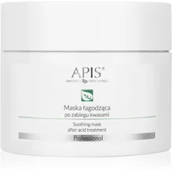 Maseczki do twarzy - Apis Maska łagodząca po zabiegu kwasami 200ml - miniaturka - grafika 1