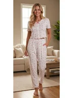 Piżamy damskie - Passion Romessia - Piżama dwuczęściowa w serduszka Wariant/Rozmiar: M DOSTAWA 24h GWRANCJA - miniaturka - grafika 1