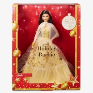 Lalki dla dziewczynek - Lalka Barbie Holiday 2023 lalka świąteczna HJX07 - miniaturka - grafika 1