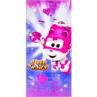 Okrycia kąpielowe dla dzieci - Super Wings Ręcznik Bawełniany plażowy 70 x 140 cm - miniaturka - grafika 1