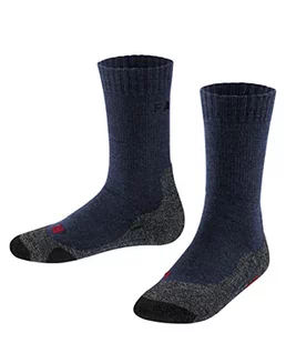 Falke TK2 trekkingowe skarpetki dziecięce , niebieski, 31-34 10442 - Skarpetki dla dzieci - miniaturka - grafika 1