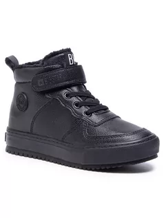 Buty dla dziewczynek - Big Star Sneakersy GG374040 Czarny - grafika 1