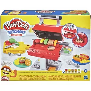 Hasbro Zestaw z masą plastyczną PlayDoh Wielkie Grillowanie - Zabawki kreatywne - miniaturka - grafika 1