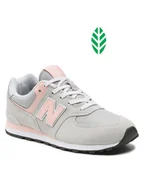 Sneakersy damskie - New Balance Sneakersy GC574EVK Szary - miniaturka - grafika 1