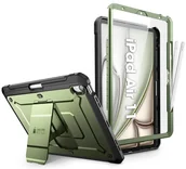 Etui do tabletów - Etui pancerne Supcase UB Pro do iPad Air 11 2024 / iPad Air 11 2025 M3, zielone - miniaturka - grafika 1