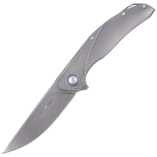 Nóż składany Viper Orso 2 Gray Titanium 3D, Satin Lohmann LO-QPM20-4 by Jens Ansø (V5996TI3D) - Noże - miniaturka - grafika 1