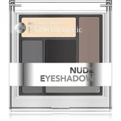 Cienie do powiek - Bell HypoAllergenic Nude Eyeshadow, hypoalergiczne satynowo-kremowe cienie do powiek, 02, 5 g - miniaturka - grafika 1